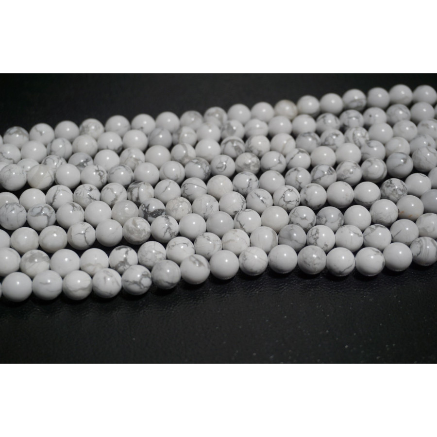 Fils de Howlite-MEXICO OBSIDIENNE