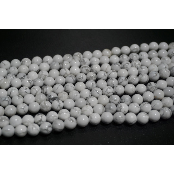 Fils de Howlite-MEXICO OBSIDIENNE