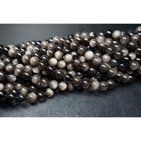 Fils de Obsidienne Argentée