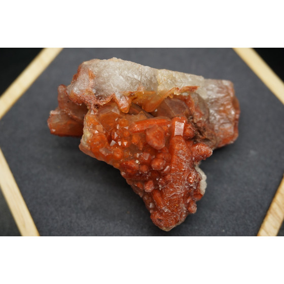 Cristaux de Quartz Rouge