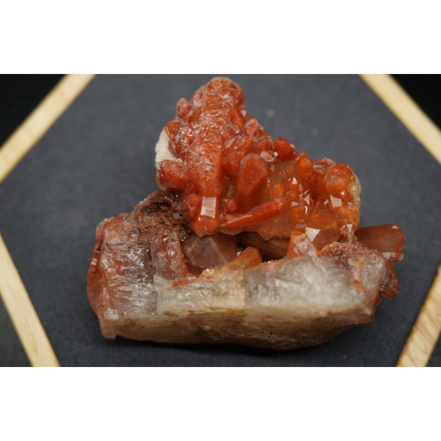 Cristaux de Quartz Rouge