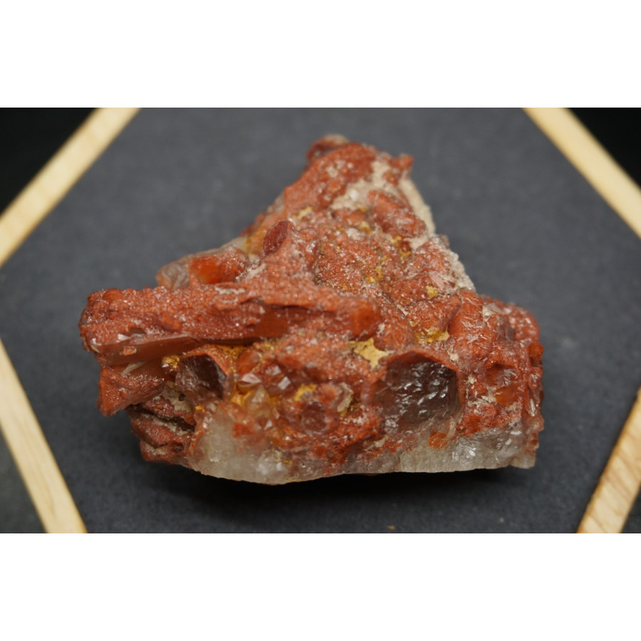 Cristaux de Quartz Rouge