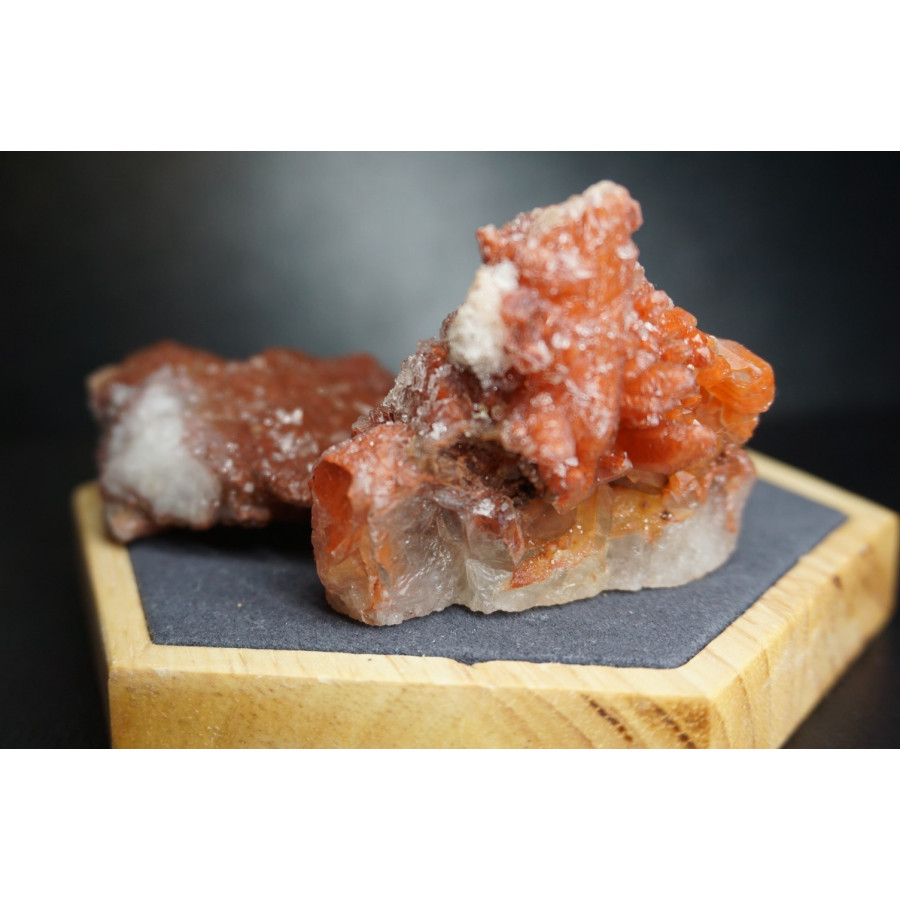 Cristaux de Quartz Rouge