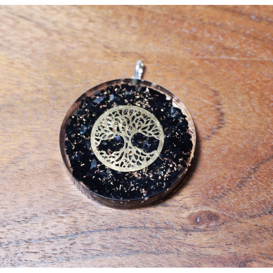Pendentif Orgonite Arbre de...