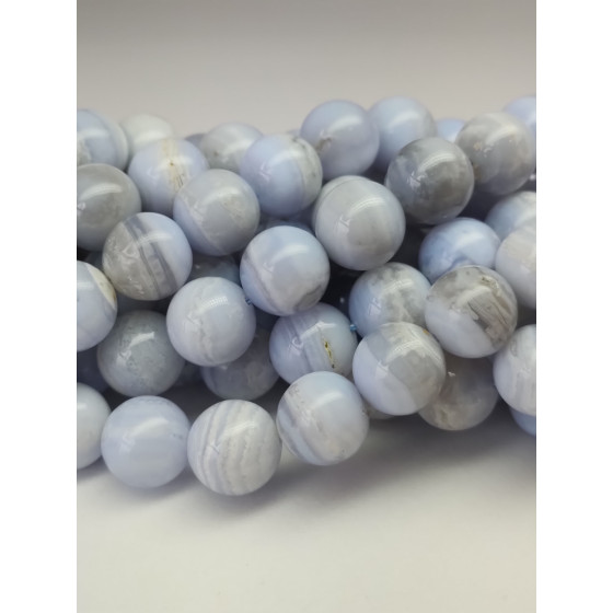 Fils de Calcédoine Bleu