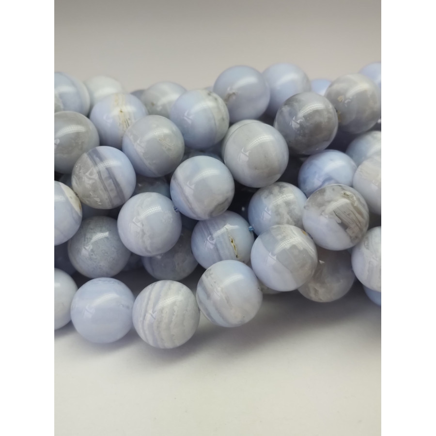 Fils de Calcédoine Bleu