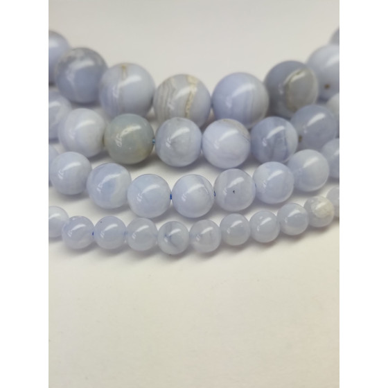 Fils de Calcédoine Bleu