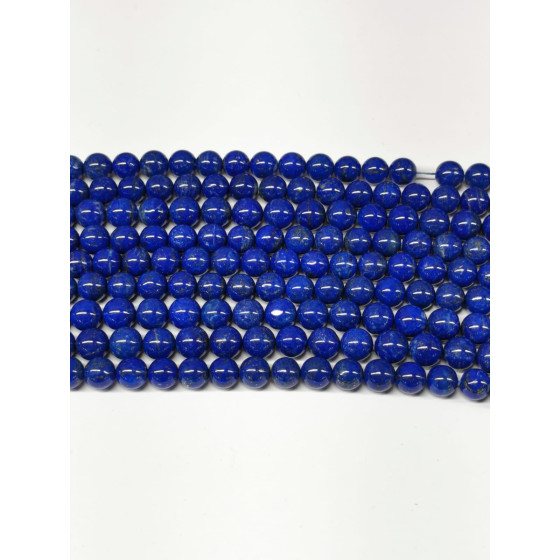 Fil Lapis lazuli perles AAA