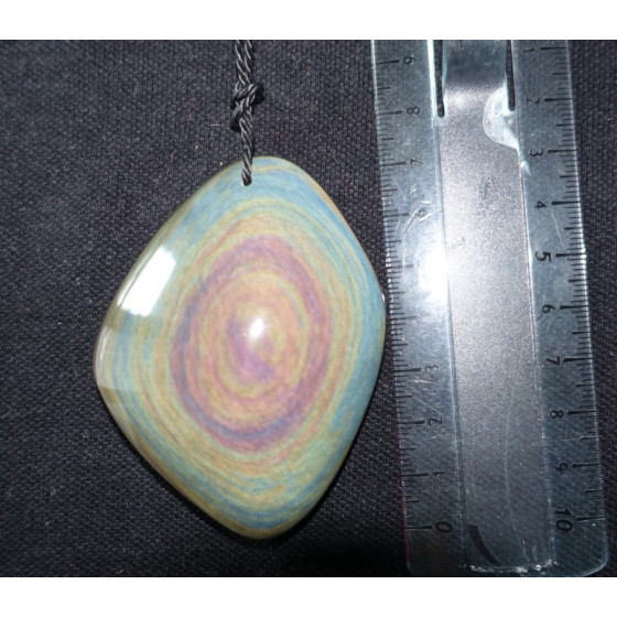 grend pendentif obsidienne grossiste