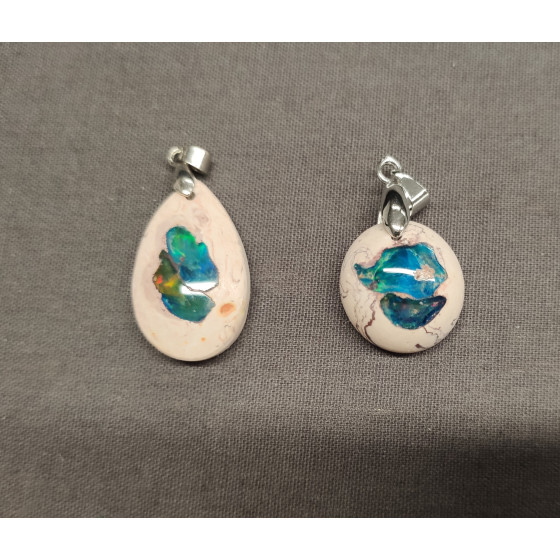 Pendentif Opale Mexique AA