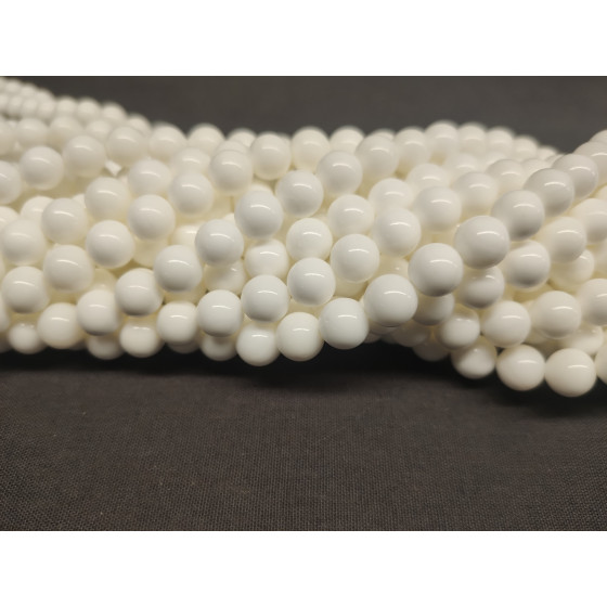 Fil Jade Blanc 8 MM...