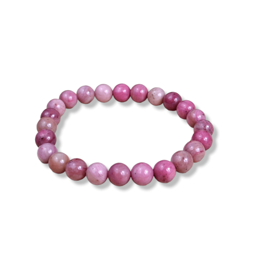 Bracelet enfant Rhodonite unie