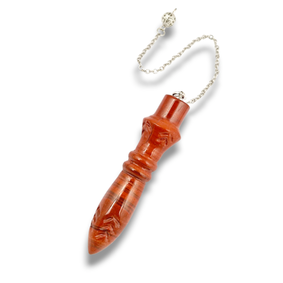 Pendule Thot XL Jaspe rouge