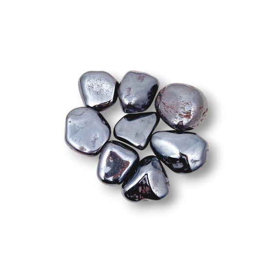 hématite pierres roulées A