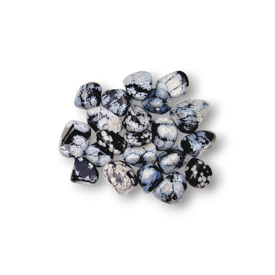 obsidienne neige pierres...