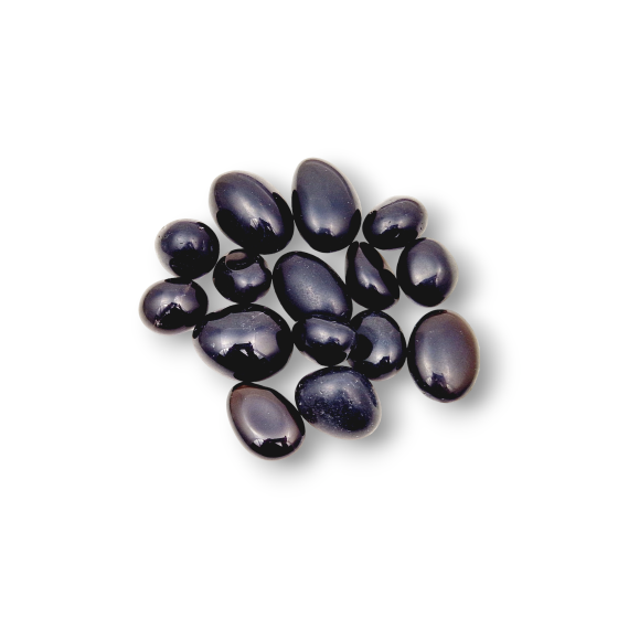 obsidienne noire pierres...