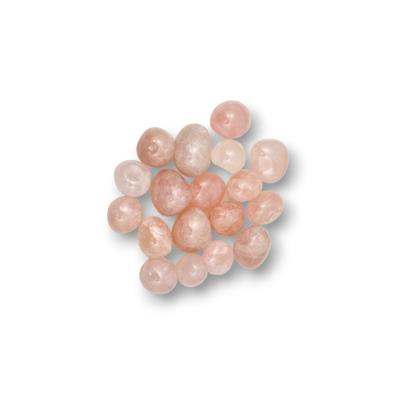 quartz rose pierres roulées A
