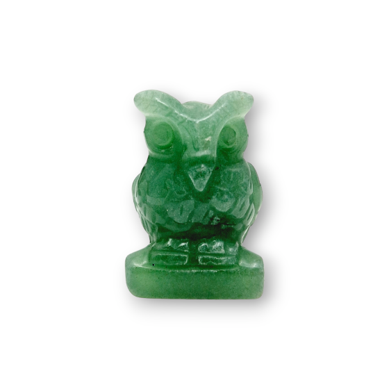 Hibou sculpté