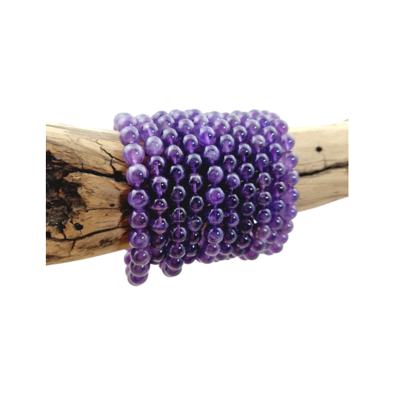 Bracelet améthyste foncée...
