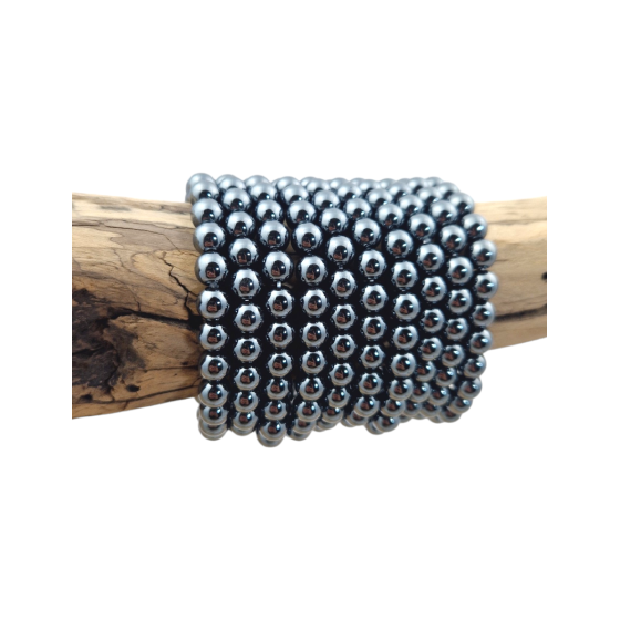 Bracelet hématite perles A