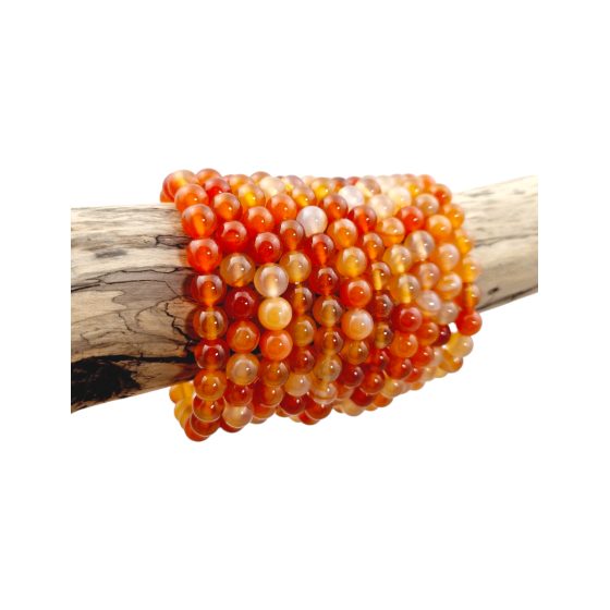 Bracelet cornaline perles A