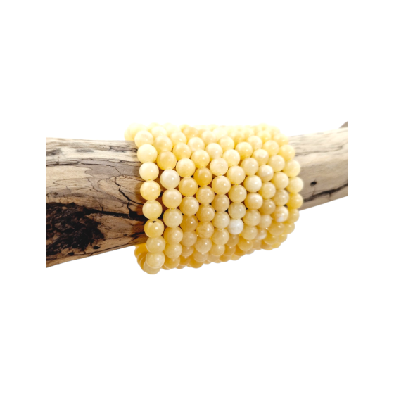 Bracelet calcite jaune...