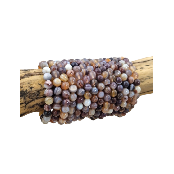 Bracelet agate Botswana...