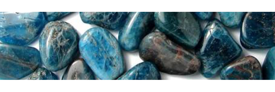 Apatite Bleue - Mexico Obsidienne
